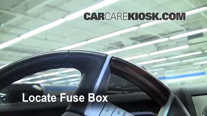 Interior Fuse Box Location: 2006-2012 Lincoln MKZ - 2010 Lincoln MKZ 3
