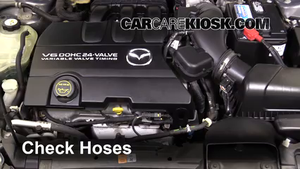 2010 Mazda 6 S 3.7L V6 Hoses