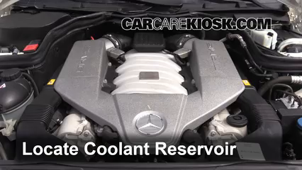 2010 Mercedes-Benz C63 AMG 6.3L V8 Antigel (Liquide de Refroidissement)