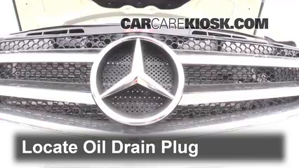 2010 Mercedes-Benz C63 AMG 6.3L V8 Oil Change Oil and Oil Filter