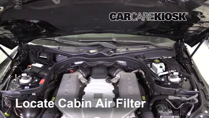 2010 Mercedes-Benz E63 AMG 6.3L V8 Air Filter (Cabin)