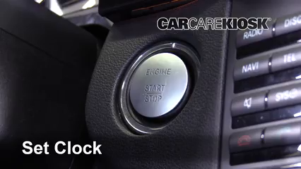 2010 Mercedes-Benz E63 AMG 6.3L V8 Clock
