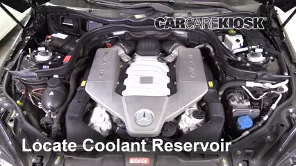 2010 Mercedes-Benz E63 AMG 6.3L V8 Coolant (Antifreeze)