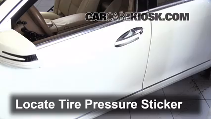 2010 Mercedes-Benz S400 Hybrid 3.5L V6 Tires & Wheels Check Tire Pressure