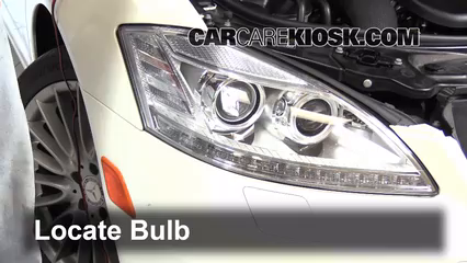 2010 Mercedes-Benz S400 Hybrid 3.5L V6 Lights Parking Light (replace bulb)