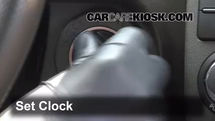 2010 Nissan Pathfinder SE 4.0L V6 Clock Set Clock