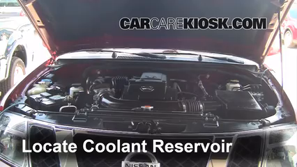 2010 Nissan Pathfinder SE 4.0L V6 Coolant (Antifreeze) Add Coolant