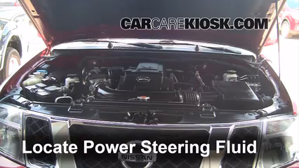2010 Nissan Pathfinder SE 4.0L V6 Power Steering Fluid Check Fluid Level
