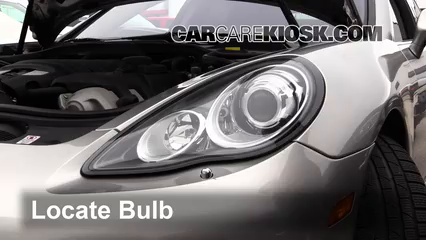 2010 Porsche Panamera 4S 4.8L V8 Lights Headlight (replace bulb)