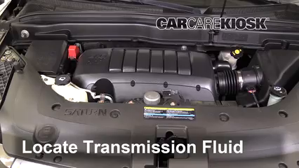 Transmission Fluid Level Check 2009 Saturn Outlook XR 3.6L V6