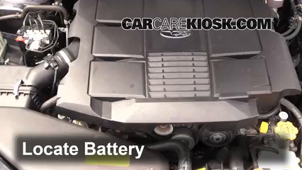 2010 Subaru Legacy 3.6R Limited 3.6L 6 Cyl. Battery Replace