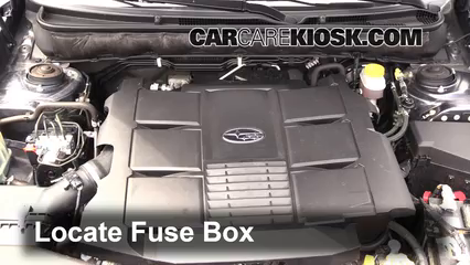 2010 Subaru Legacy 3.6R Limited 3.6L 6 Cyl. Fuse (Engine) Check