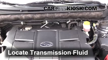 2010 Subaru Legacy 3.6R Limited 3.6L 6 Cyl. Transmission Fluid Check Fluid Level