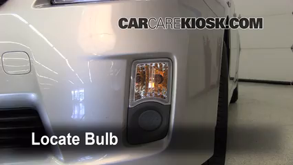 2010 Toyota Prius 1.8L 4 Cyl. Éclairage Feu clignotant avant (remplacer l'ampoule)