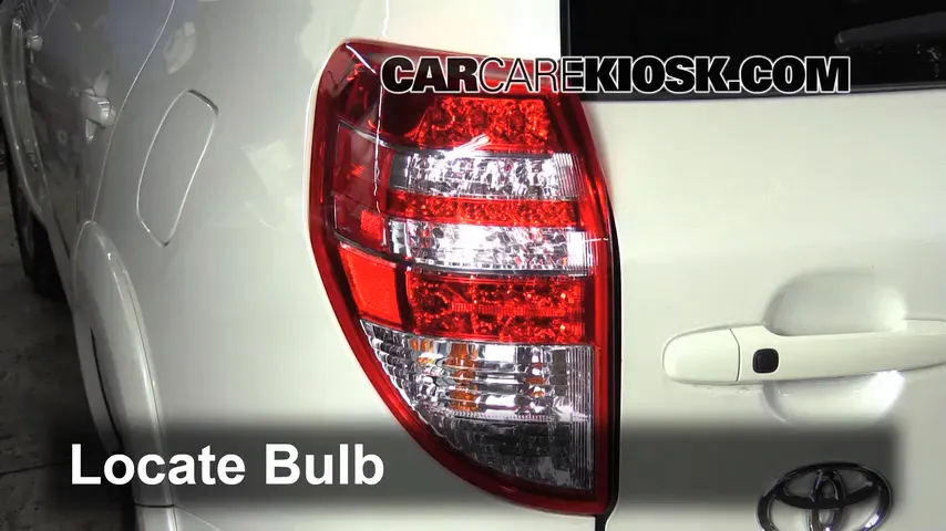 Reverse Light Replacement 2010 Toyota RAV4 Limited 3.5L V6