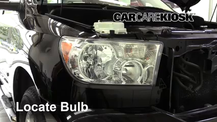 2010 Toyota Tundra SR5 4.6L V8 Extended Crew Cab Pickup Luces Luz de carretera (reemplazar foco) 