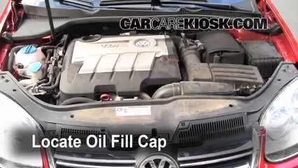 Oil & Filter Change 2010 Volkswagen Jetta TDI 2.0L 4 Cyl. Turbo Diesel