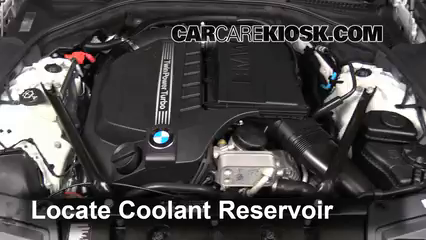 engine coolant low bmw