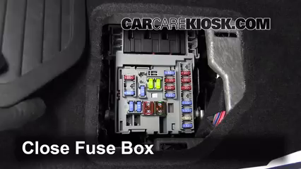 2010 sebring fuse box location