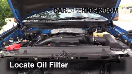 2011 ford f 150 ecoboost oil filter location