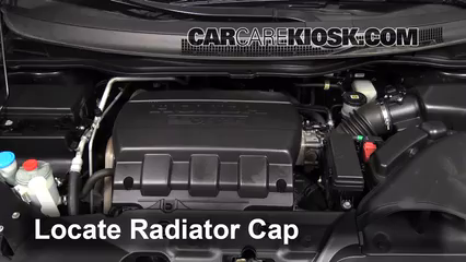 coolant flush how to honda odyssey (2005 2010) 2006 honda odyssey6 radiator cap remove the radiator cap before draining