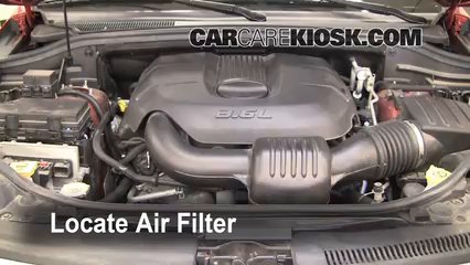 2017 Jeep cherokee air filter