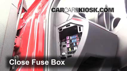 Interior Fuse Box Location: 2010-2013 Mazda 3 - 2011 Mazda 3 S 2.5L 4 Cyl. Hatchback