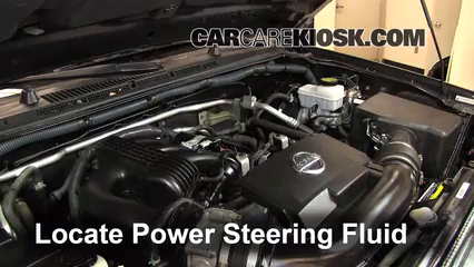 nissan frontier power steering fluid leak