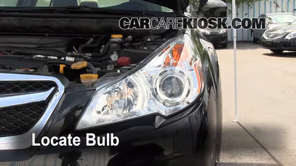 2013 Subaru Outback Bulb Chart