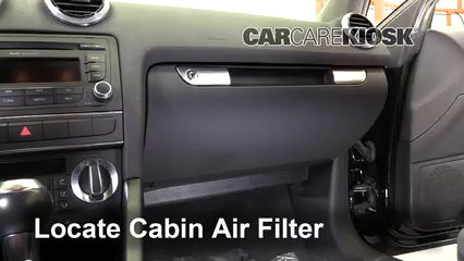 2011 Audi A3 TDI 2.0L 4 Cyl. Turbo Diesel Air Filter (Cabin)