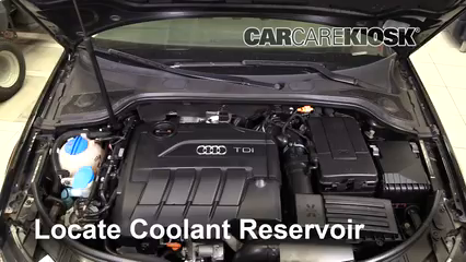 2011 Audi A3 TDI 2.0L 4 Cyl. Turbo Diesel Coolant (Antifreeze) Fix Leaks