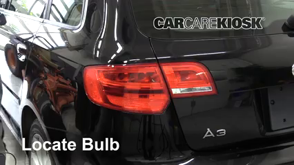 2011 Audi A3 TDI 2.0L 4 Cyl. Turbo Diesel Éclairage Feux de position arrière (remplacer ampoule)