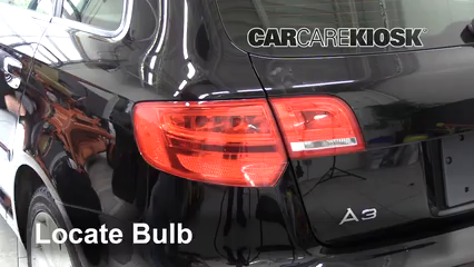 2011 Audi A3 TDI 2.0L 4 Cyl. Turbo Diesel Lights Turn Signal - Rear (replace bulb)
