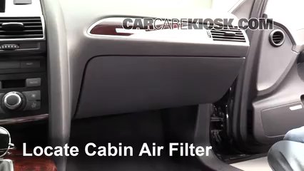 2011 Audi A6 Quattro 3.0L V6 Supercharged Air Filter (Cabin)