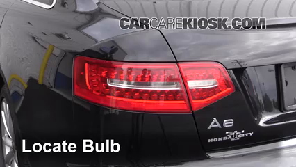 2011 Audi A6 Quattro 3.0L V6 Supercharged Éclairage Feux de position arrière (remplacer ampoule)