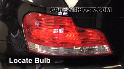 2011 BMW 128i 3.0L 6 Cyl. Coupe Luces Luz de freno (reemplazar foco)