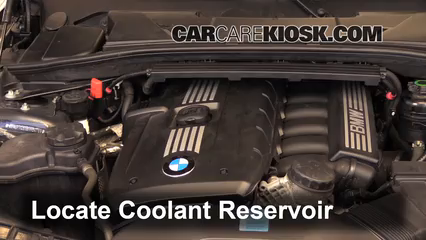 How to Add Coolant: 2011 BMW 128i 3.0L 6 Cyl. Coupe