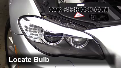 2011 BMW 535i 3.0L 6 Cyl. Turbo Luces Luz de carretera (reemplazar foco) 