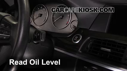 2011 BMW 535i 3.0L 6 Cyl. Turbo Oil Check Oil Level