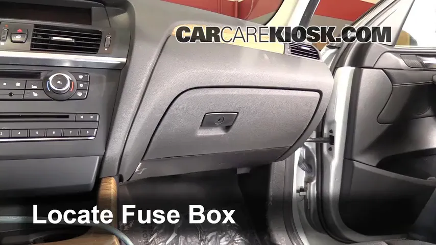 Interior Fuse Check: 2011 BMW X3 xDrive28i 3.0L 6 Cyl