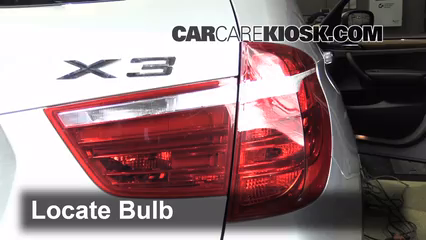2011 BMW X3 xDrive28i 3.0L 6 Cyl. Lights Turn Signal - Rear (replace bulb)