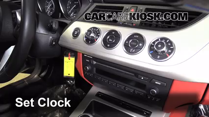 2011 BMW Z4 sDrive30i 3.0L 6 Cyl. Clock Set Clock
