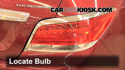 2011 Buick LaCrosse CX 2.4L 4 Cyl. Lights