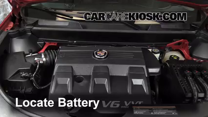 2011 Cadillac SRX 3.0L V6 Batterie Nettoyer la batterie et les cosses