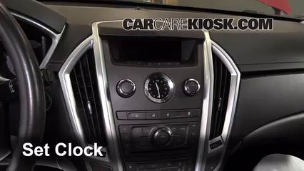 2011 Cadillac SRX 3.0L V6 Clock