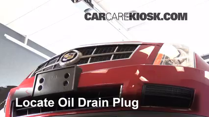 2011 Cadillac SRX 3.0L V6 Huile Changer l'huile et le filtre à huile