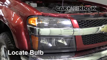 2011 Chevrolet Colorado LT 3.7L 5 Cyl. Crew Cab Pickup Lights Headlight (replace bulb)