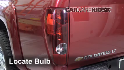 2011 Chevrolet Colorado LT 3.7L 5 Cyl. Crew Cab Pickup Luces Luz de giro trasera (reemplazar foco)