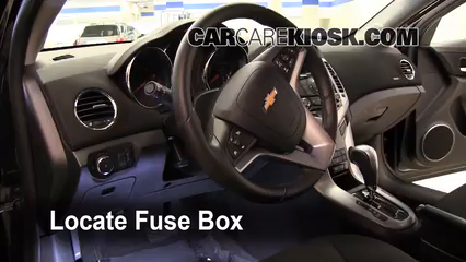 Interior Fuse Box Location: 2011-2016 Chevrolet Cruze - 2011 Chevrolet