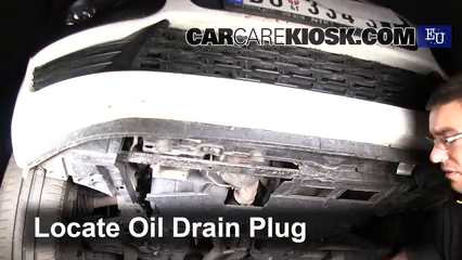2011 Citroen C3 Picasso e-HDI Airdream 1.6L 4 Cyl. Turbo Diesel Oil Change Oil and Oil Filter